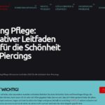 Piercing Pflege - Ultimativer Leitfaden