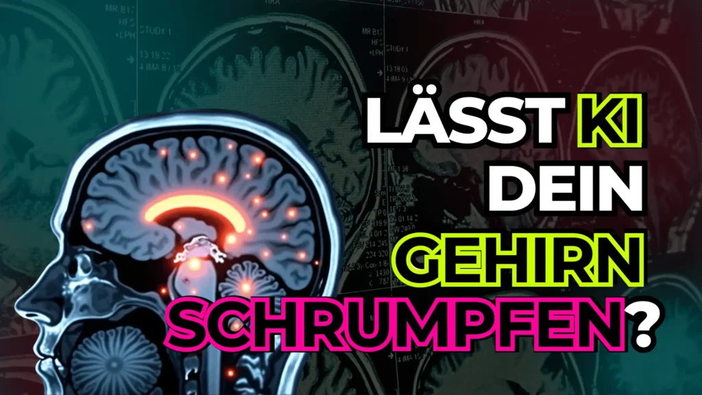 Schrumpft das Gehirn durch KI-Nutzung? 1 KI Gehirn schrumpfen?
