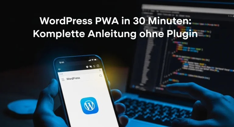 Wordpress Pwa ohne Plugin - Featured Image