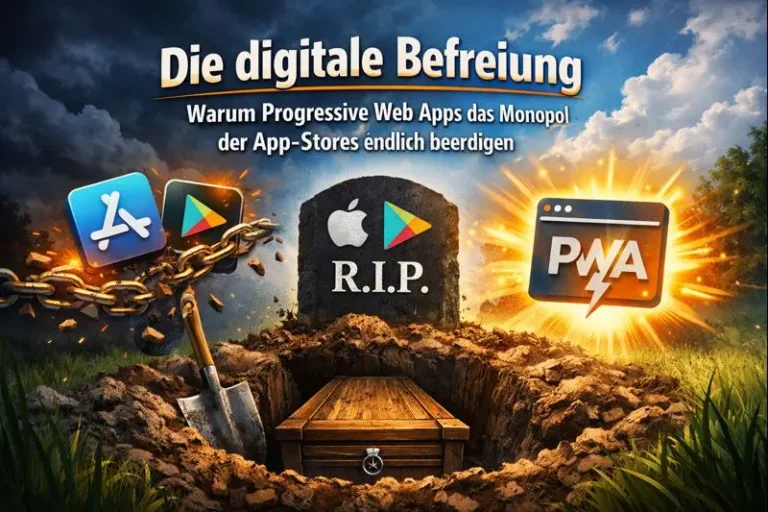 Die digitale Befreiung: Warum Progressive Web Apps das Monopol der App-Stores endlich beerdigen