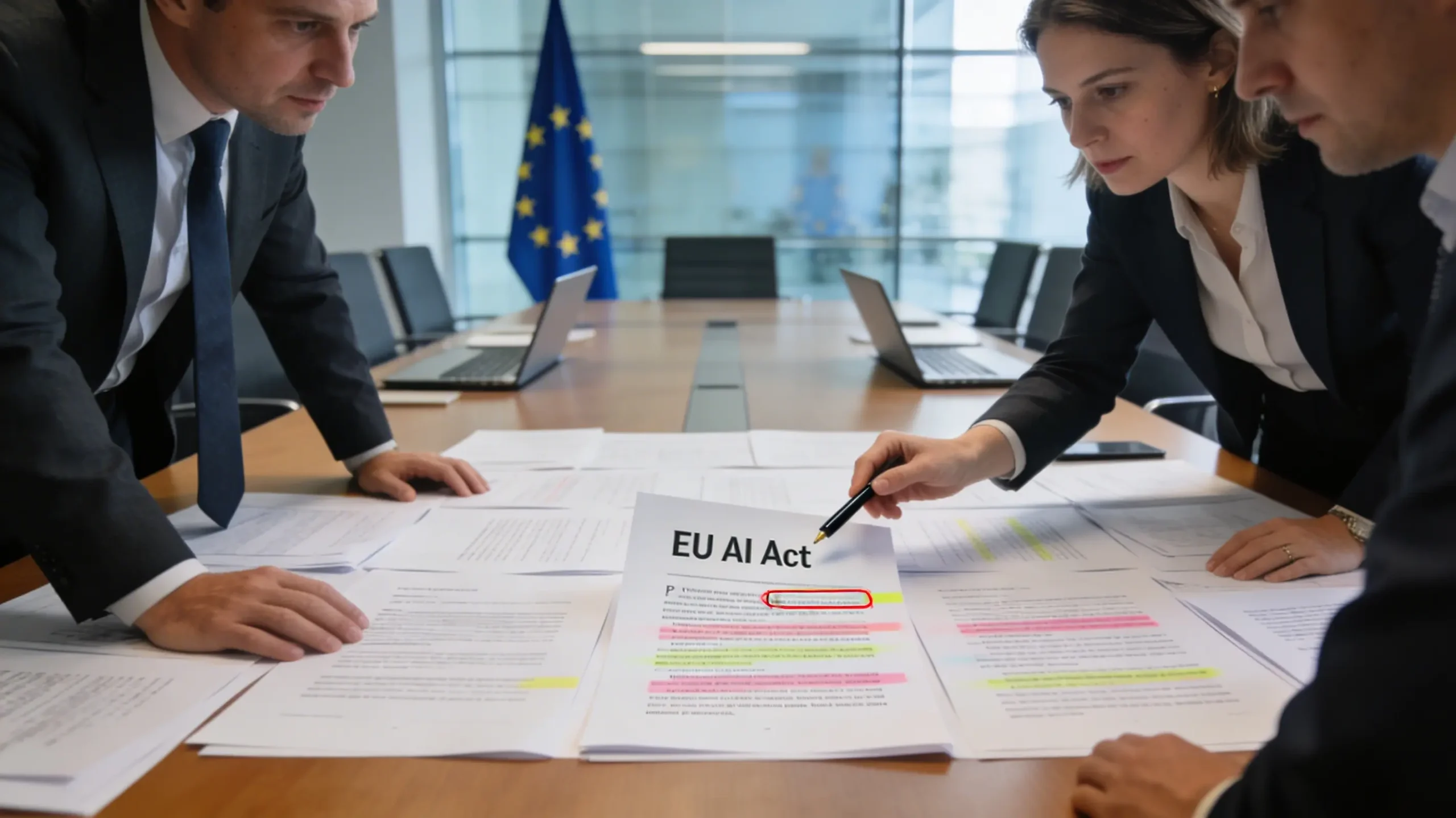 Das EU AI Act Von Paragraphen zur Compliance Realitaet scaled