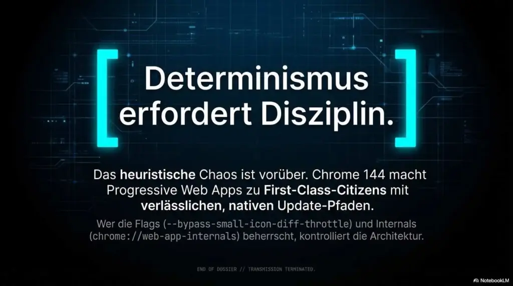 PWA-Debugging-Geheimnisse in Chrome 144: Vom Drosselungs-Bypass zu web-app-internals 29 Chrome 144 PWA Secrets.pdf Page 15