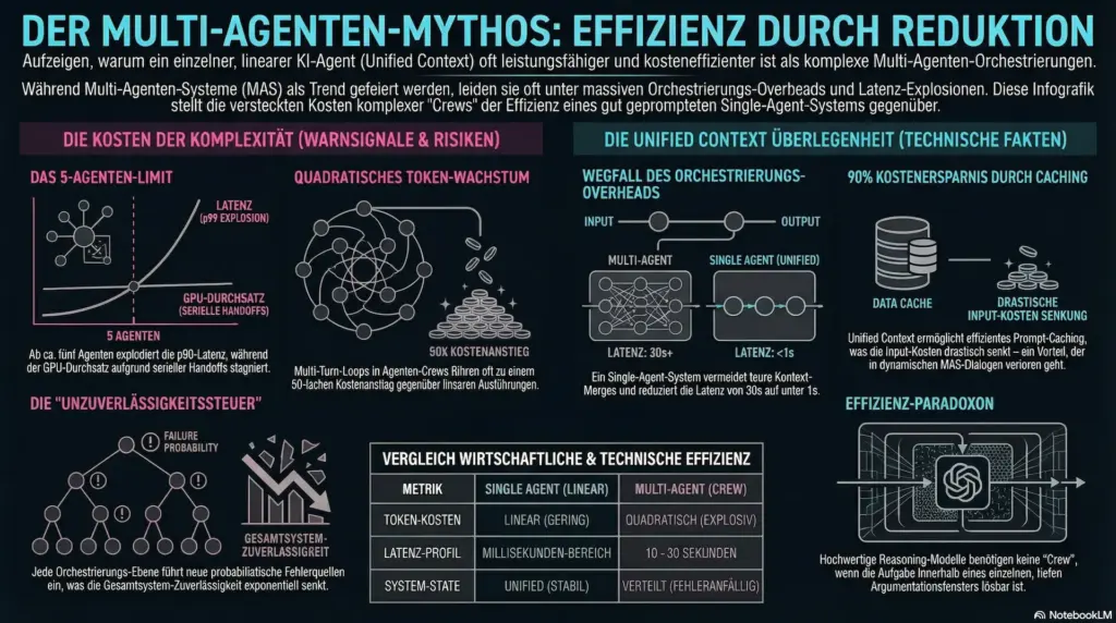 Der Multi-Agenten-Mythos: Wann ein Agent die überteuerte „Crew“ schlägt 1 Multi Agenten Mythos ig