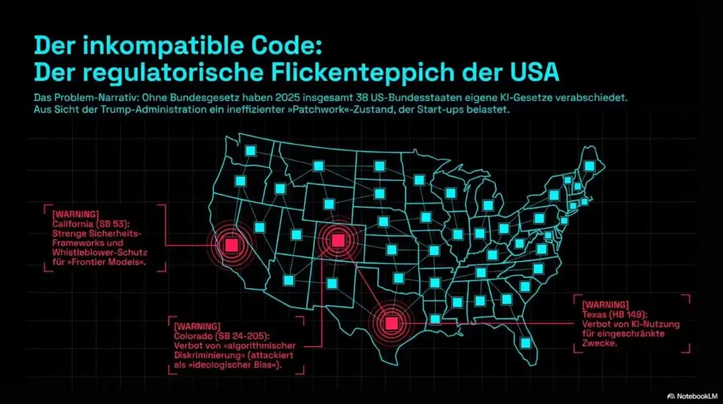 Kinderschutz als Vorwand? Trumps Plan gegen strengere KI-Gesetze der Bundesstaaten 2 Trumps KI Regulierung Plan 2