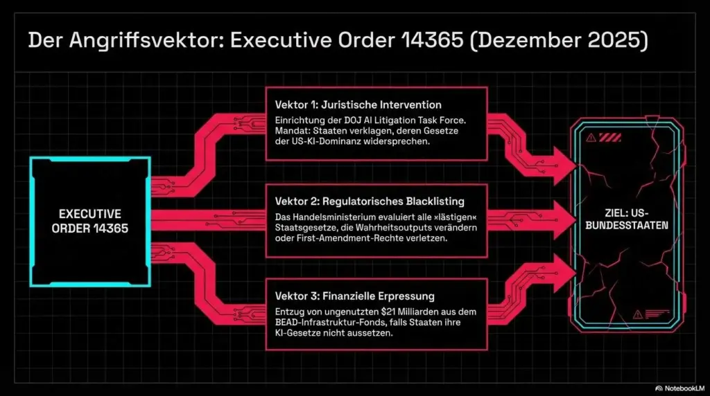 Kinderschutz als Vorwand? Trumps Plan gegen strengere KI-Gesetze der Bundesstaaten 3 Trumps KI Regulierung Plan 3