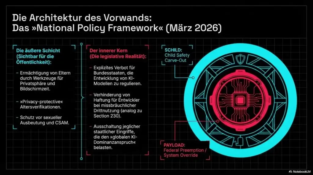 Kinderschutz als Vorwand? Trumps Plan gegen strengere KI-Gesetze der Bundesstaaten 4 Trumps KI Regulierung Plan 4