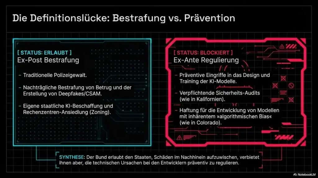 Kinderschutz als Vorwand? Trumps Plan gegen strengere KI-Gesetze der Bundesstaaten 5 Trumps KI Regulierung Plan 5