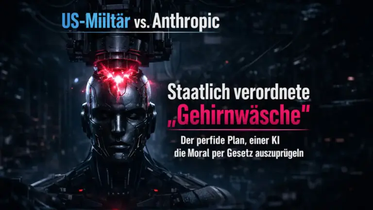 Staatlich verordnete „Gehirnwäsche“: Der perfide Plan, einer KI die Moral per Gesetz auszuprügeln