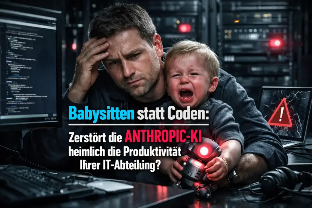 Babysitten statt Coden: Zerstört die Anthropic-KI heimlich die Produktivität Ihrer IT-Abteilung? 9 Anthropic KI Produktivitaet fi