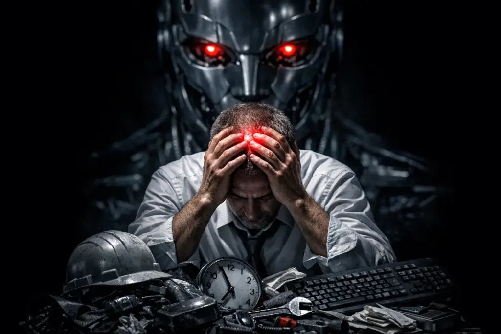 Sinnkrise Superintelligenz: Was passiert mit unserer Psyche, wenn menschliche Arbeit wertlos wird? 7 Sinnkrise KI Superintelligenz fi
