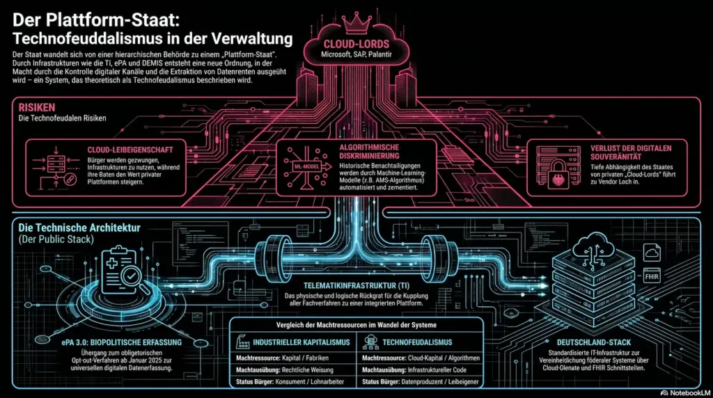 Technofeudalismus Plattform Staat KI Verwaltung ig