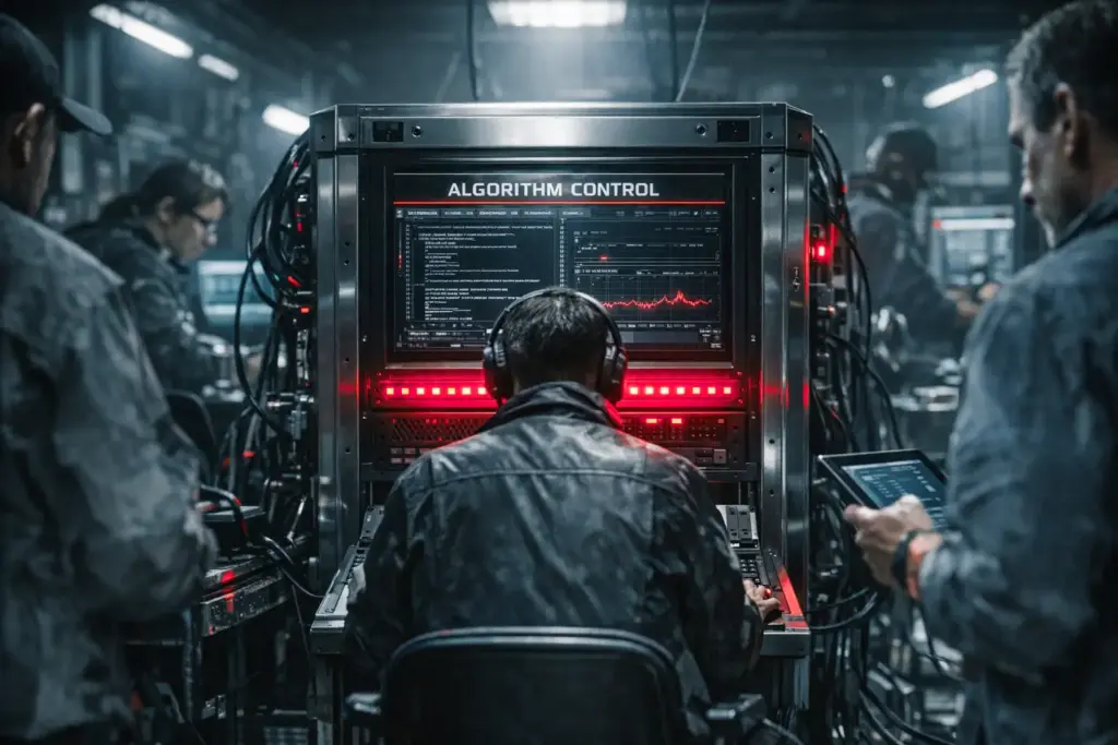 Die Diktatur der Algorithmen: Techno-Oligarchie und die Neukonfiguration des Gesellschaftsvertrags 7 diktatur algorithmen oligarchie fi4