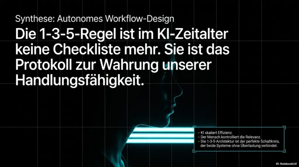 1 3 5 Regel KI Workflows 6